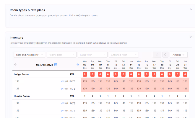 ReservationKey channel manager overview