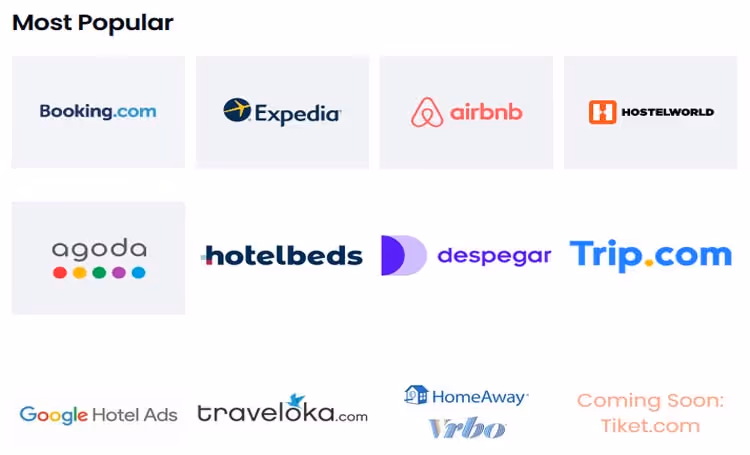 OTA channel connections in ReservationKey