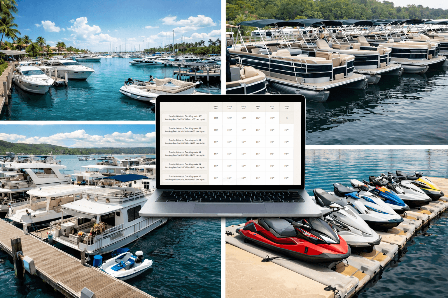 Marina reservation software for boat rental businesses