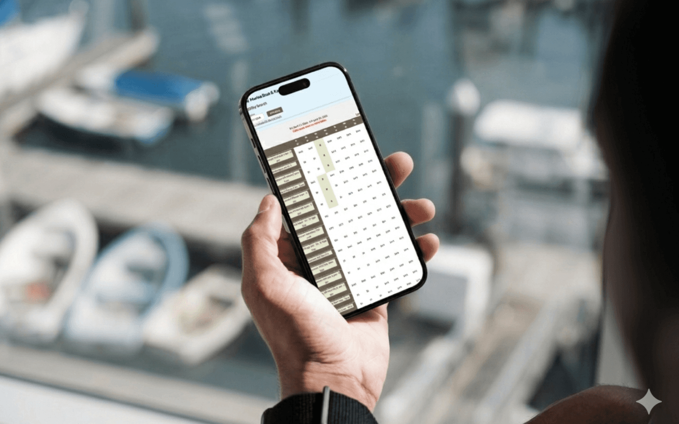 Boat rental booking engine for direct online marina reservations