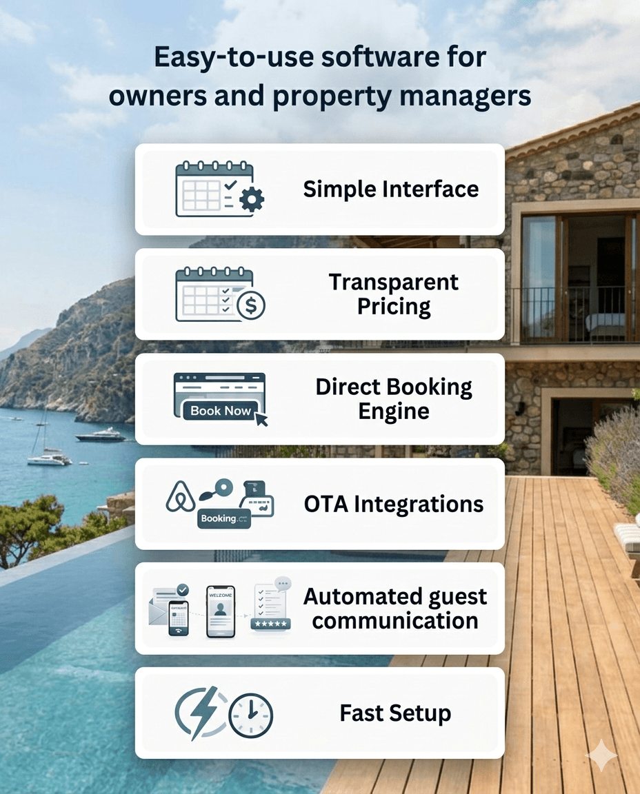 Vacation rental owners using ReservationKey reservation software