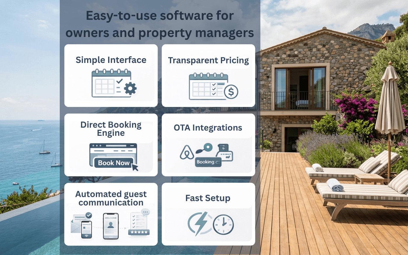 Vacation rental owners using ReservationKey reservation software